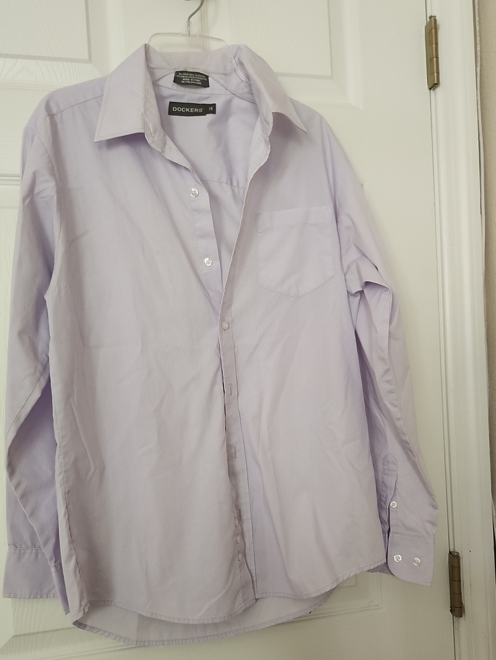 Dockers Boy’s Light Lavender Dress Shirt